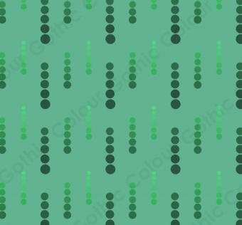 Circles In Teal