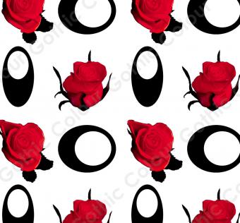 Red Black White Retro