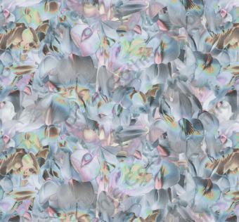 Flower Powder Blue Texture
